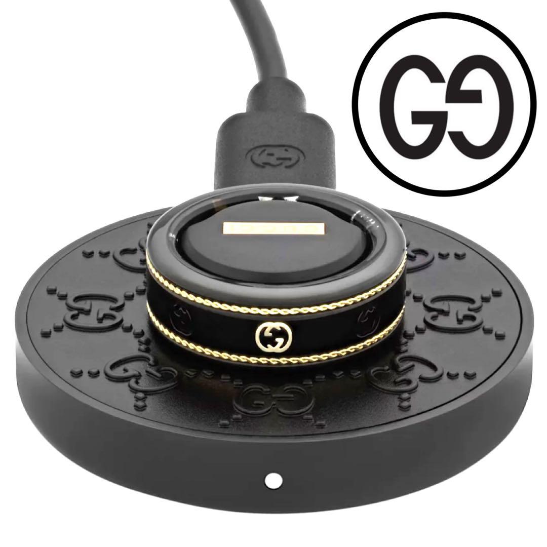 未使用保管品✨GUCCI×Oura スマートリング 黒金　18号
