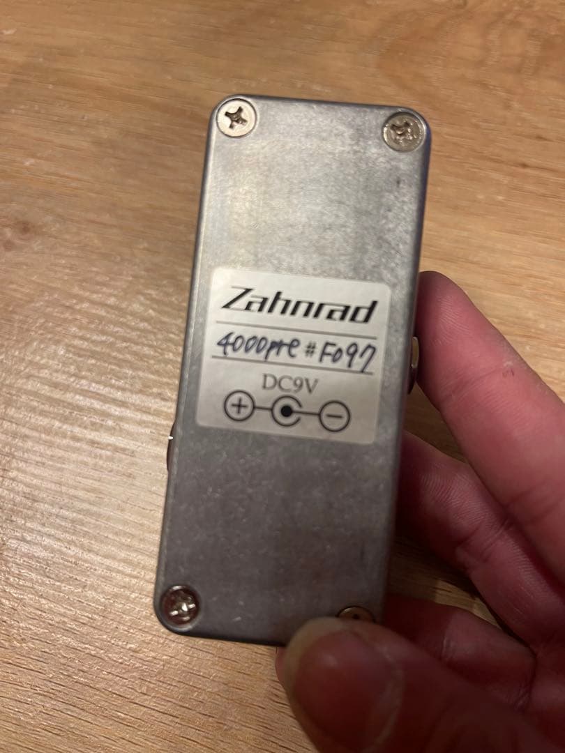 zahnrad 4000 pre ギターエフェクター シルバー