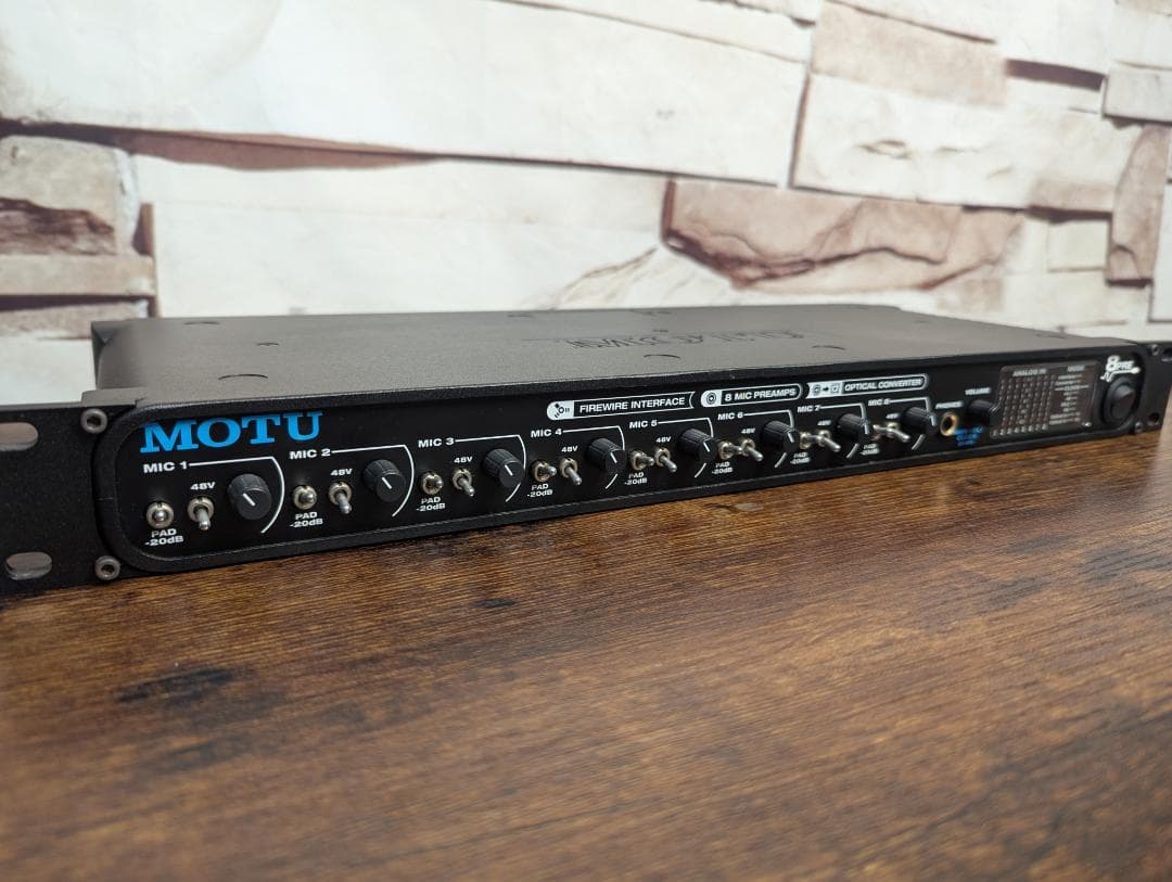MOTU 8PRE FireWireオーディオインターフェイス ジャンク扱い