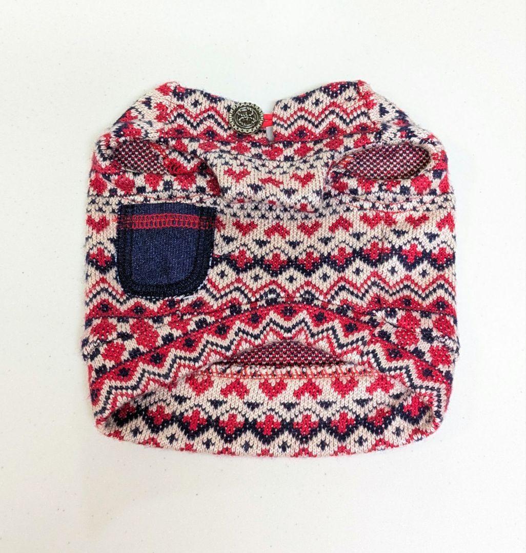 アトリエgg　ジャガードニットベスト