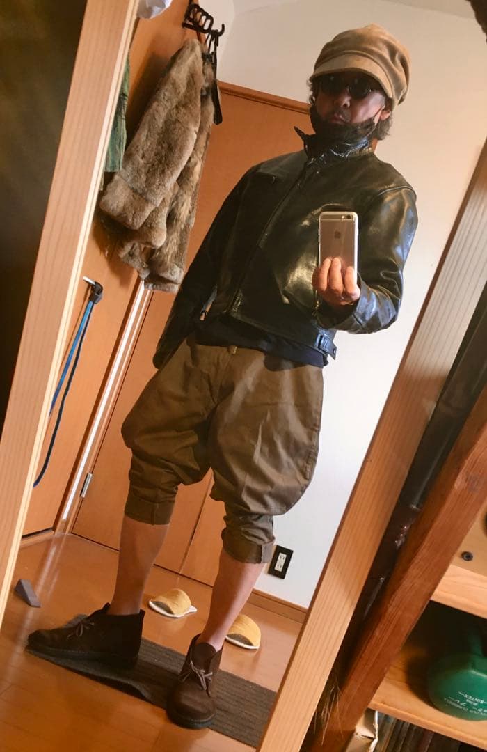 HAROLD'S GEAR ホースレザー製シングルライダース