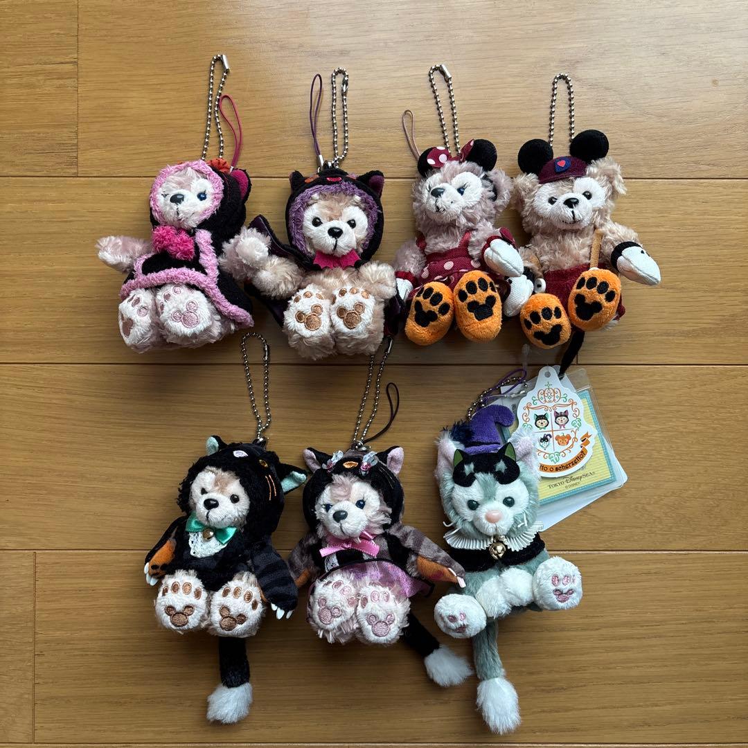 ダッフィー　シェリーメイ　ジェラトーニ　ハロウィン　ぬいぐるみストラップ　まとめ