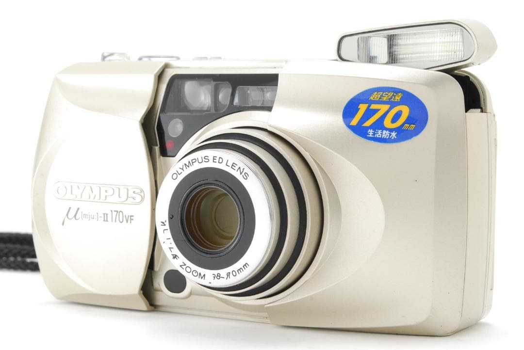 【美品】オリンパス Olympus mju II 170 VF フィルムカメラ