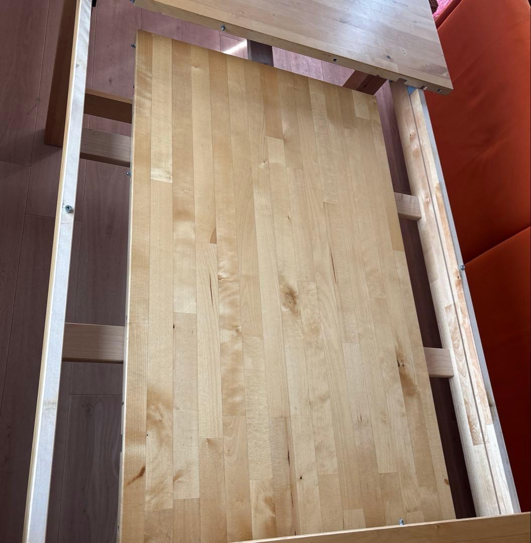 IKEA ノールデン無垢材伸縮ダイニングテーブル 【引取り可 大阪】