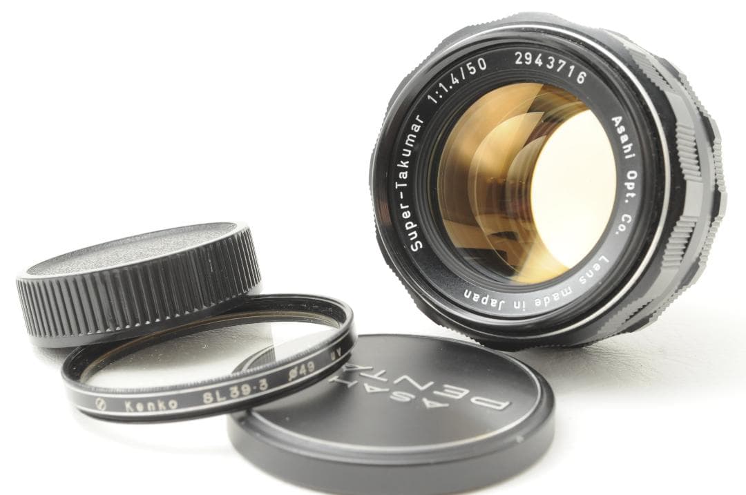 ★美品★Asahi Super-Takumar 50mm F1.4 後期 M42