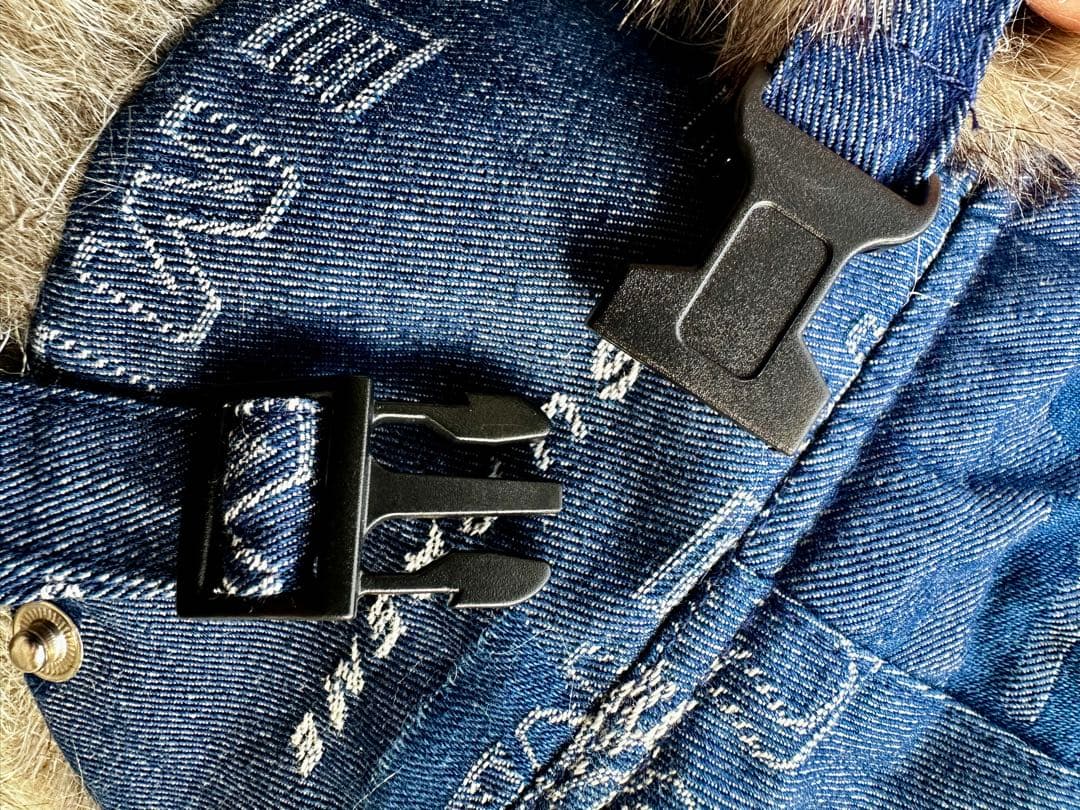 SUPREME デニムフライトキャップ ネイビー