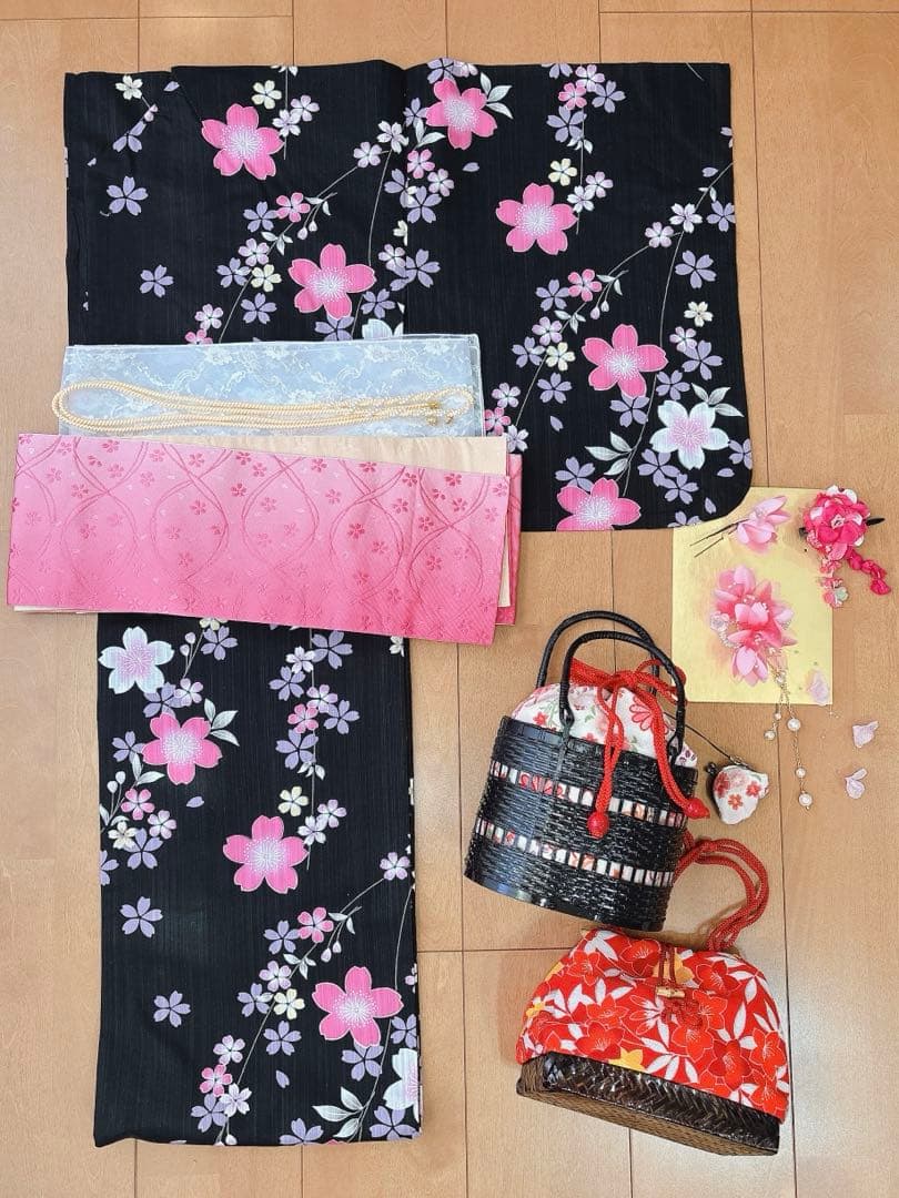 レディース浴衣　10点セット