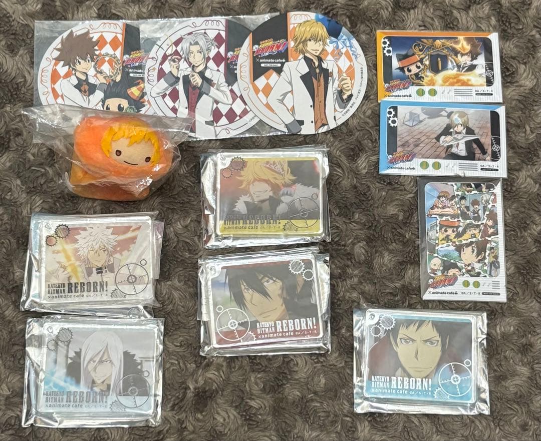 REBORN まとめ売り　グラスマーカー　コロッタ5個　フォトカード他　リボーン