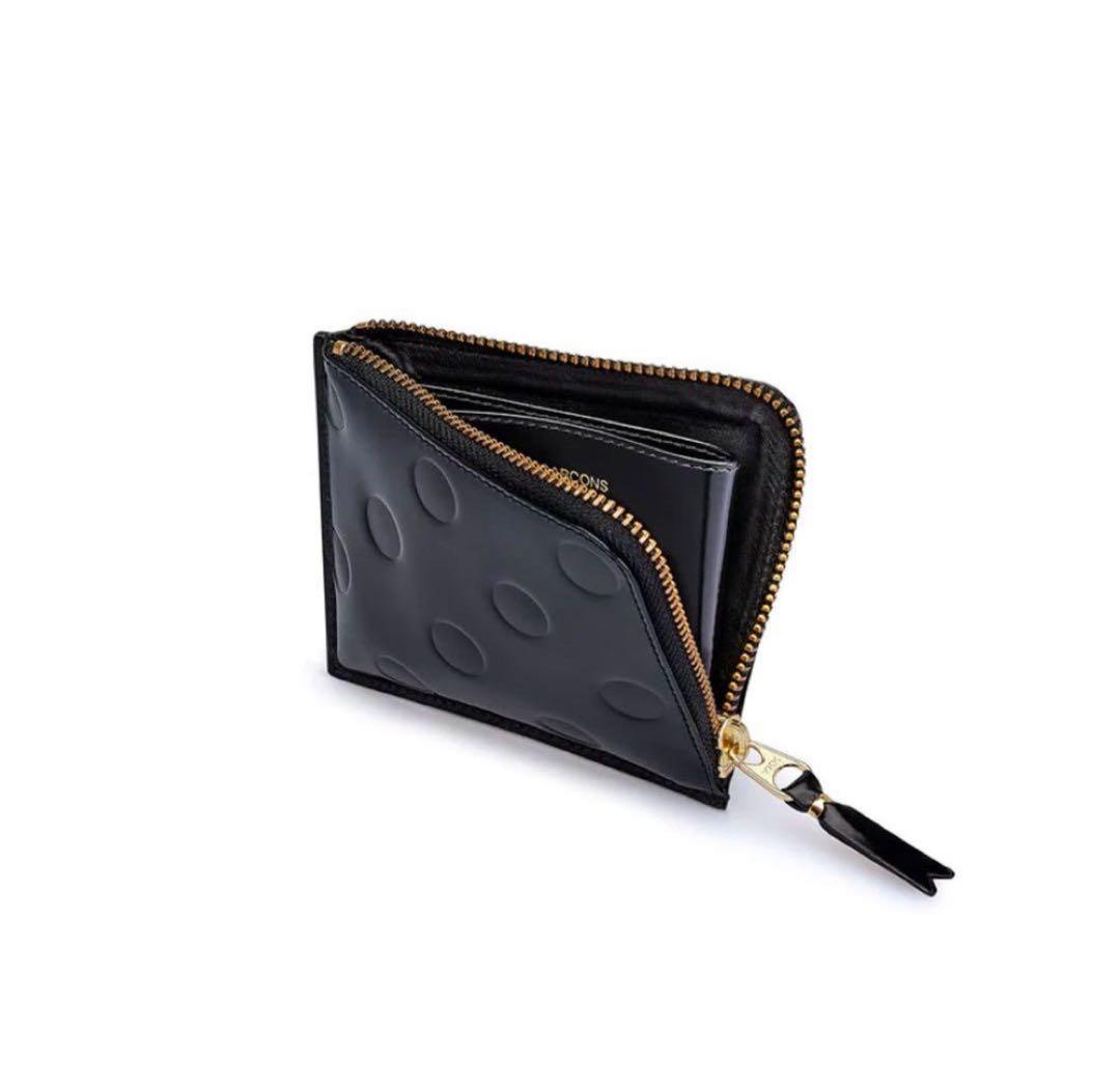 j*i様 新品 コムデギャルソン財布ドットL字 黒