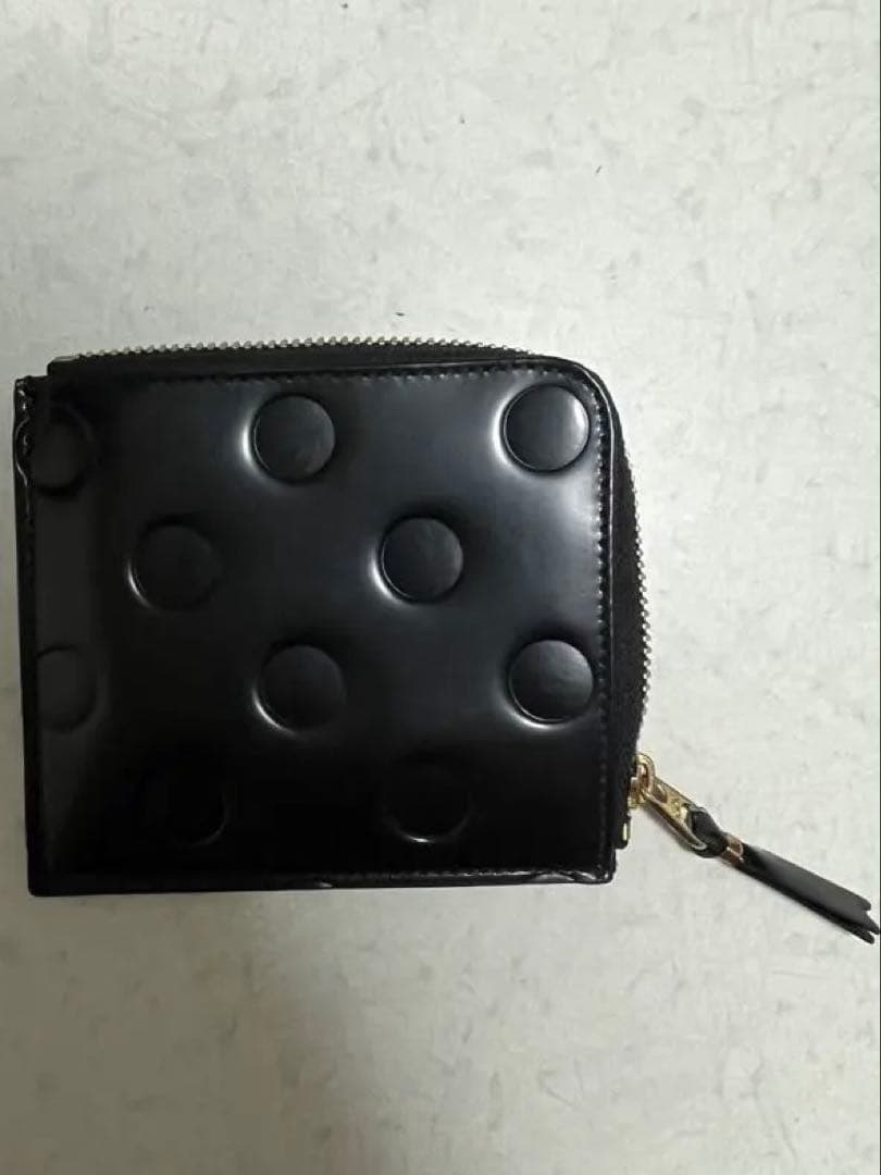 j*i様 新品 コムデギャルソン財布ドットL字 黒