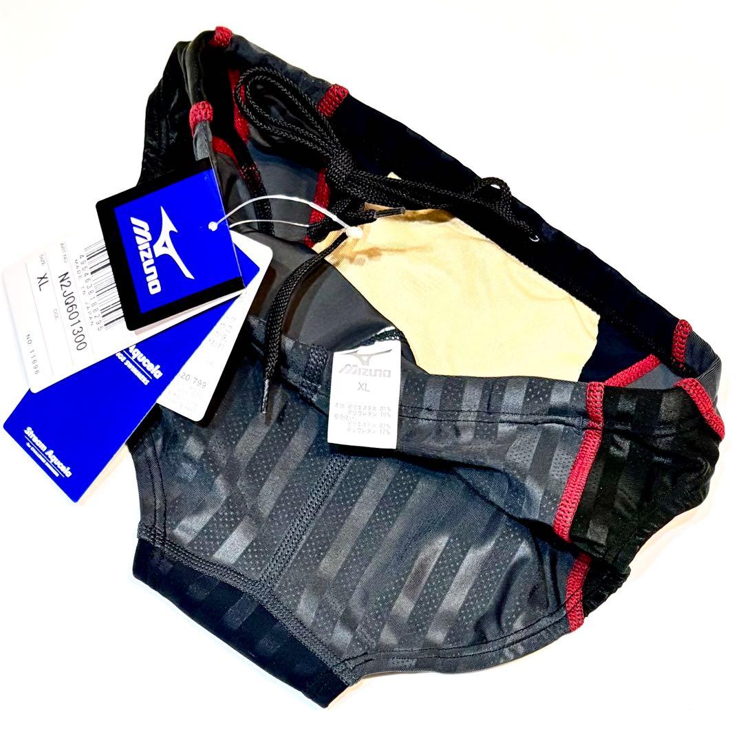 新品 MIZUNO ストリームアクセラ 競泳水着 競パン Vパン