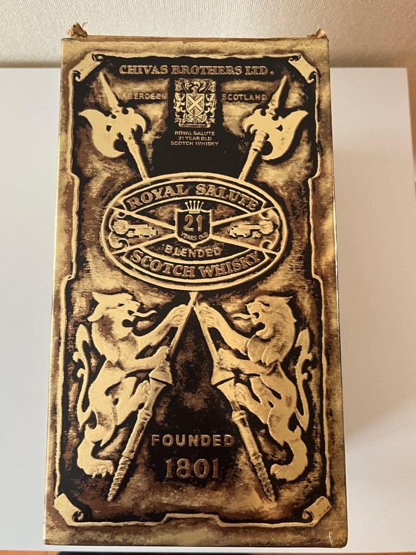 【未開栓】  SALUTE ロイヤルサルート　21年 青