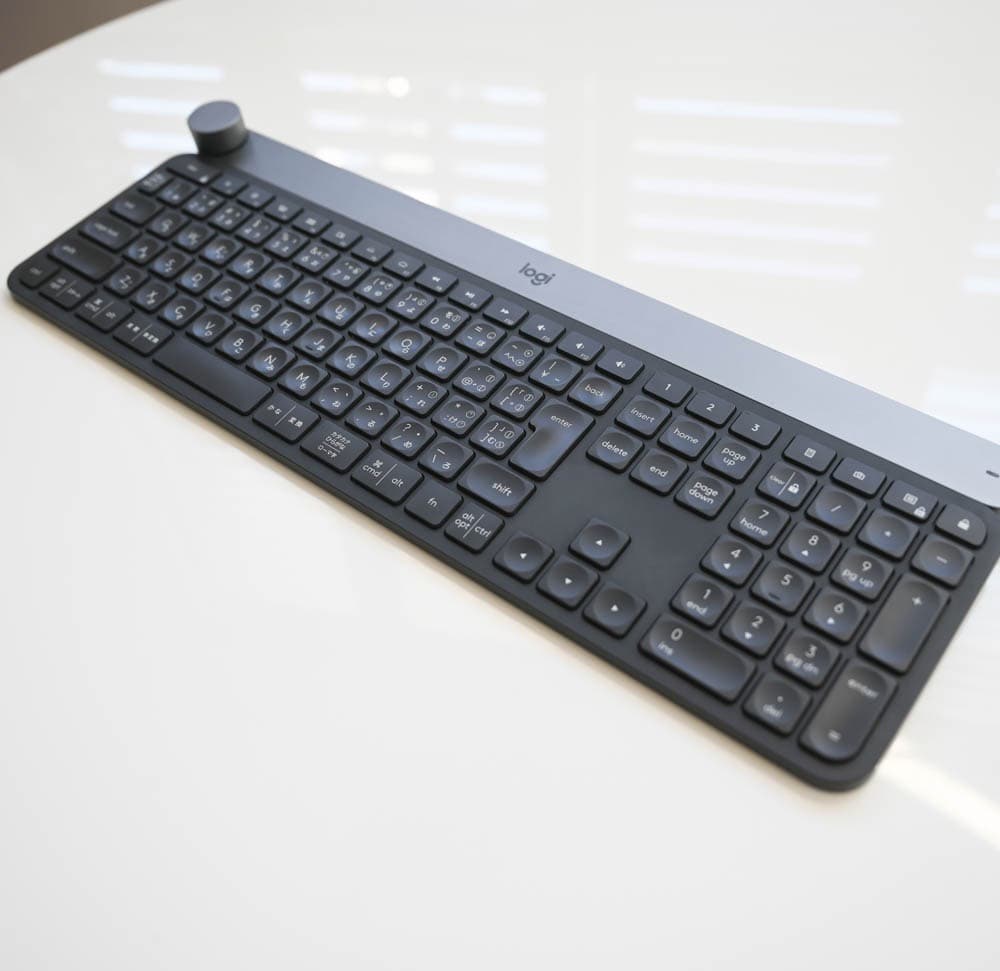 【美品・付属品完備】ロジクール CRAFT KX1000s 物理ダイヤル搭載