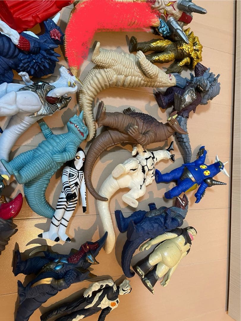 ウルトラマンシリーズ 怪獣ソフビ（レアセブンガー入り）　39体セット