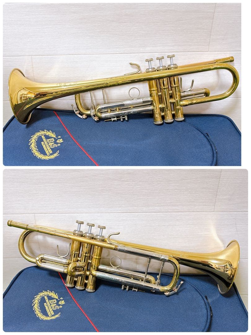 初心者オススメ　トランペット　チャレンジャー3137 管楽器　吹奏楽　メンテ品