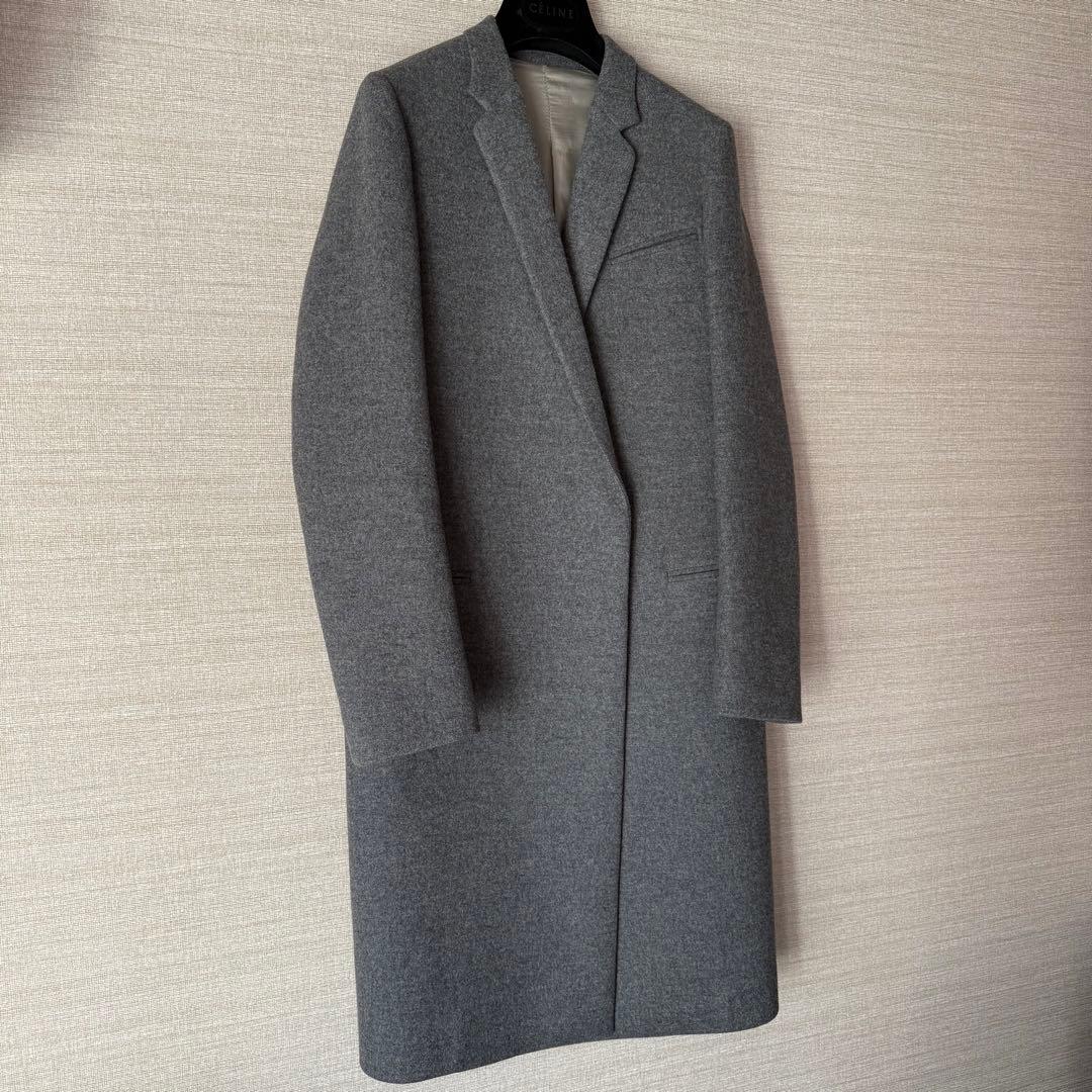 つばさ様 セリーヌ CELINE クロンビーコート グレー 36