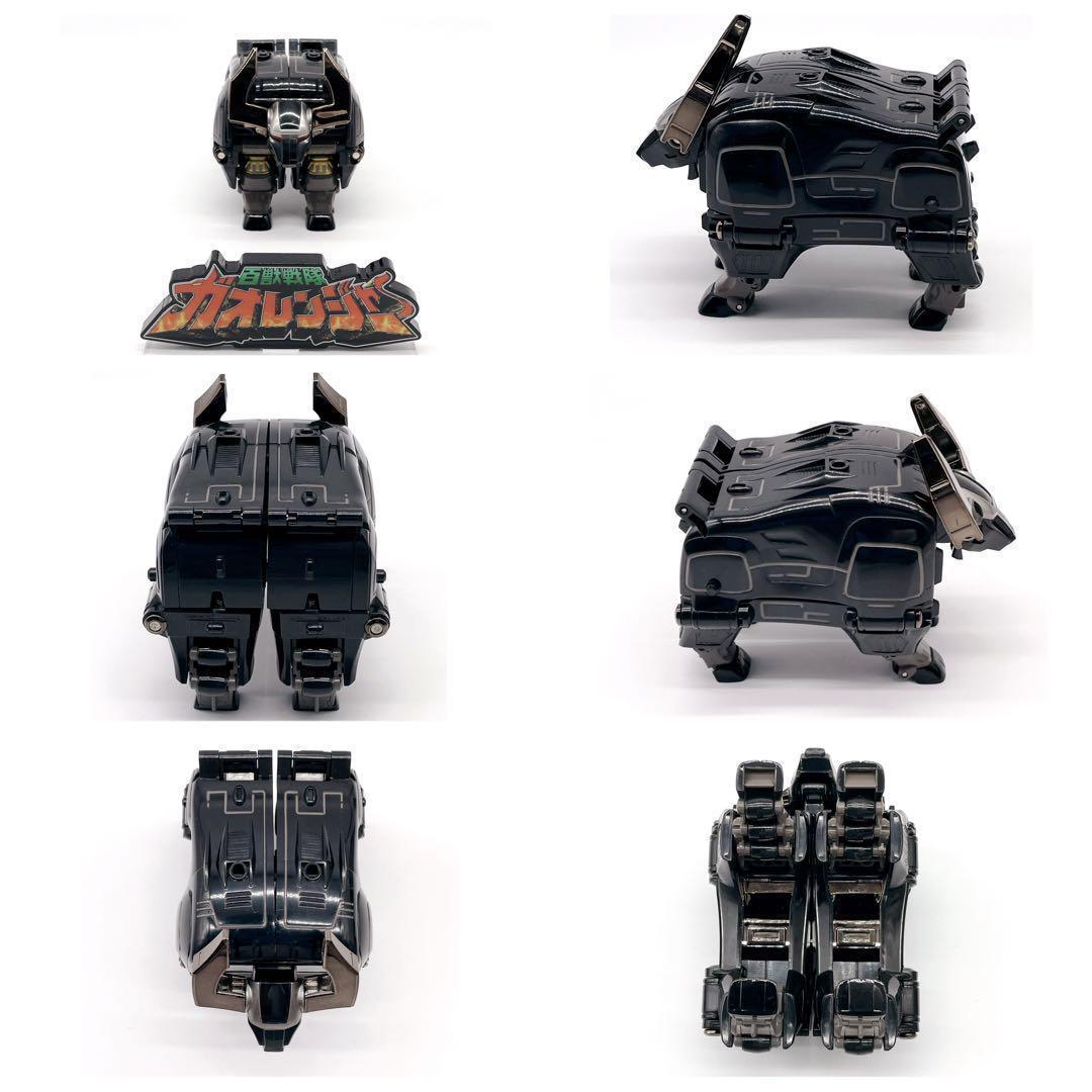 ✨入手困難✨ブラック DX百獣合体 ガオキング・ガオエレファント・ガオエイプ