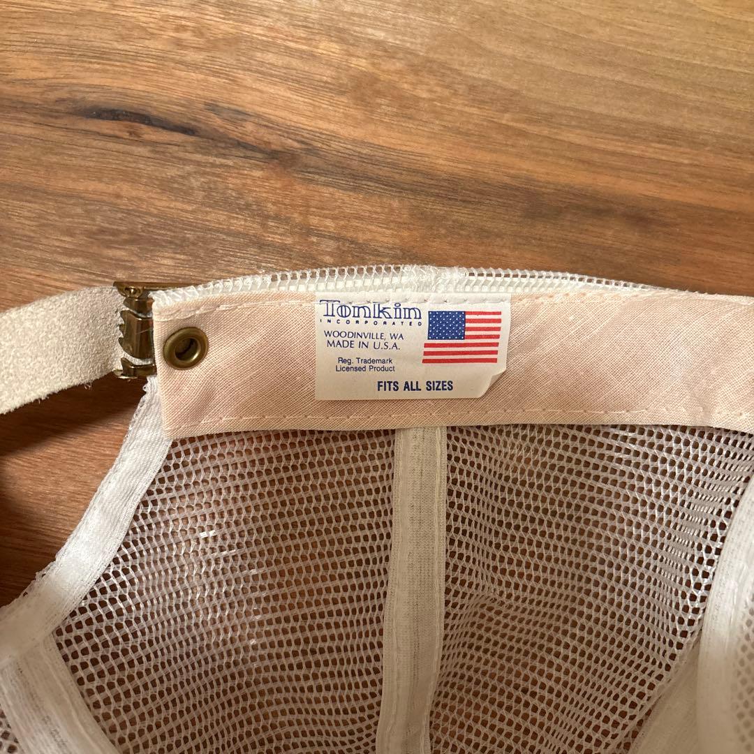 アメリカ製　デッドストック　トラッカーキャップ 清春　USA 企業　黒夢