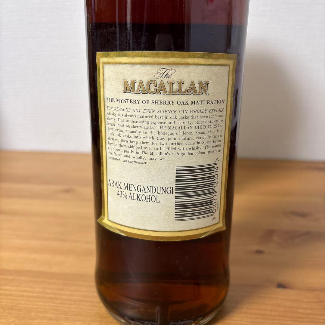 マッカラン12年　1000ml シェリーカスク　箱付き　未開封