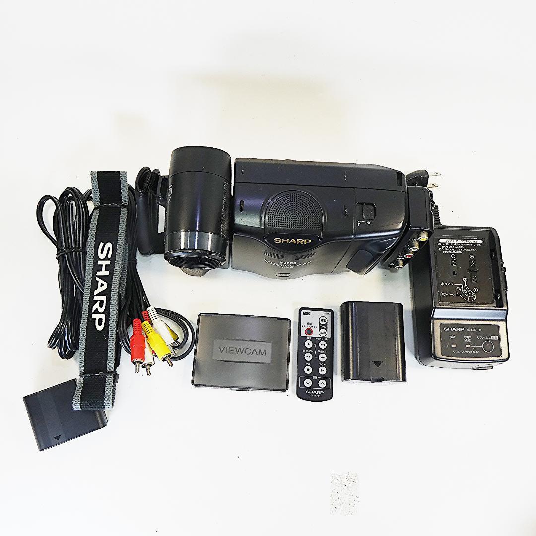 動作良好　シャープVideoHi8 VL-HL15 8ミリビデオカメラDVD化に