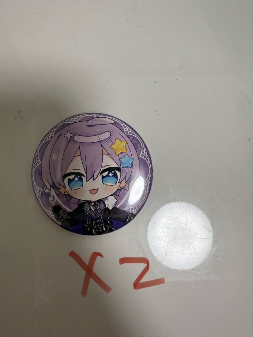 ちょこらび　缶バッチ　サイン入り