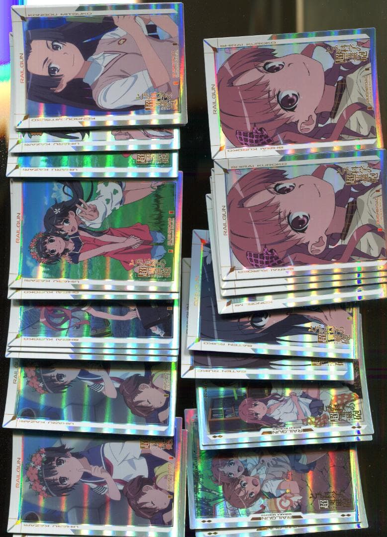 とある科学の超電磁砲　トレーディングカード　セット