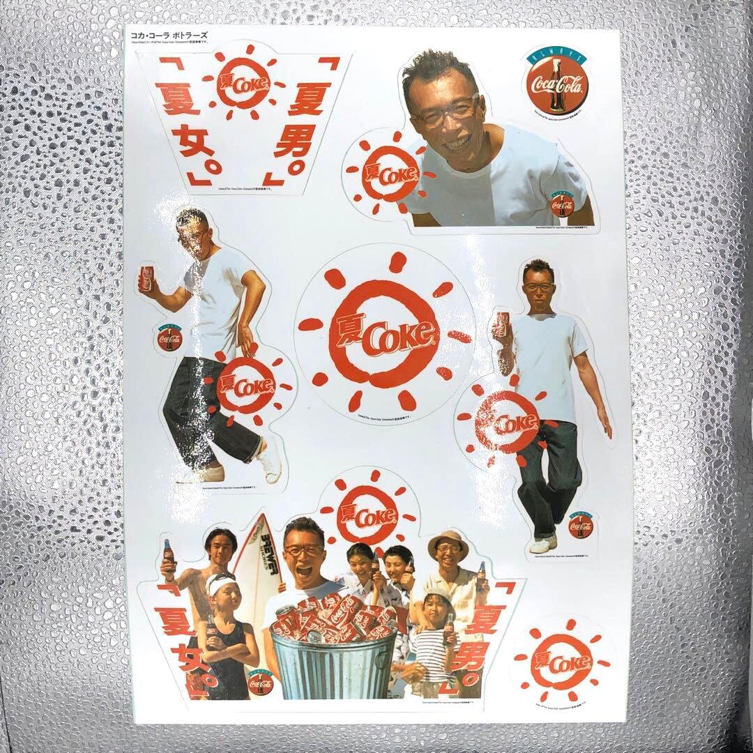 コカ・コーラ　オリジナル　所さん　ステッカ－シート (94)