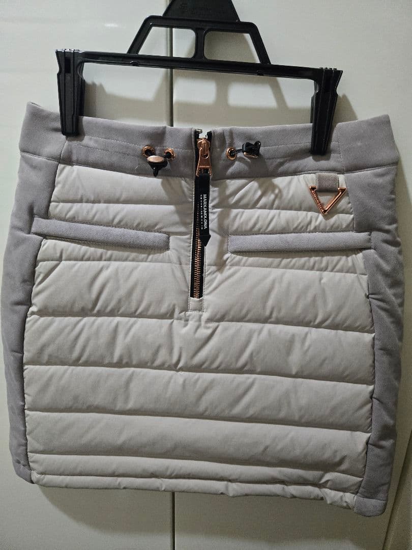 MARK & LONA ライトグレー スカート