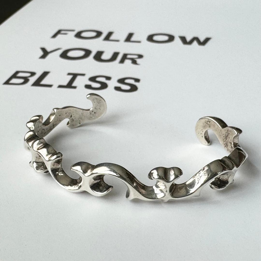 ヴィンテージ　サンドキャスト　ブレスレット　ナバホ　インディアンジュエリー