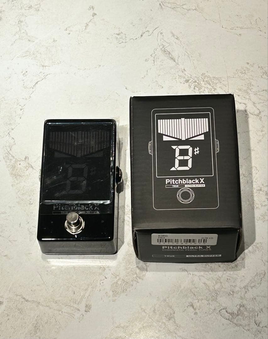 KORG Pitchblack X チューナー　バッファー