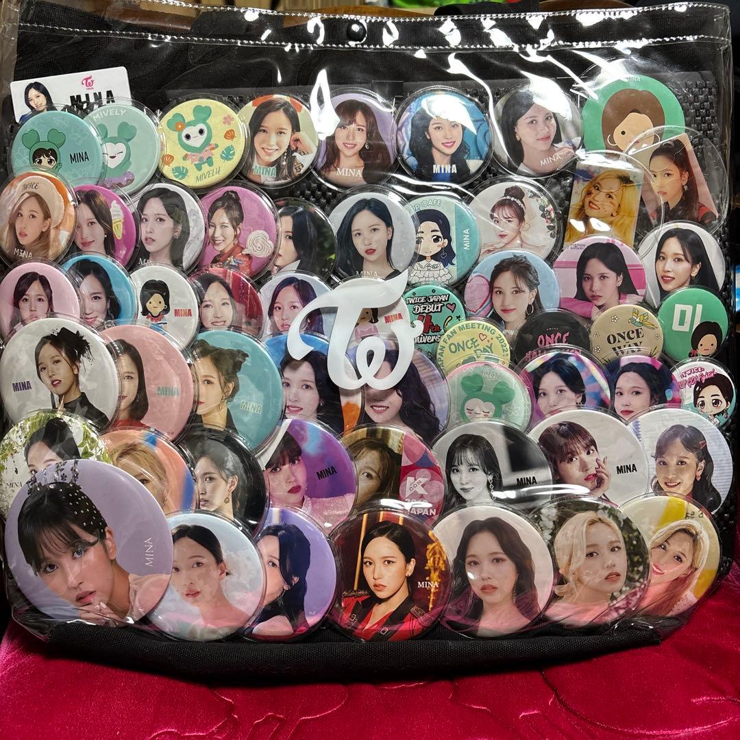 kona 　TWICE ミナ　痛バ　トートバッグ　グッズまとめ売り痛バック