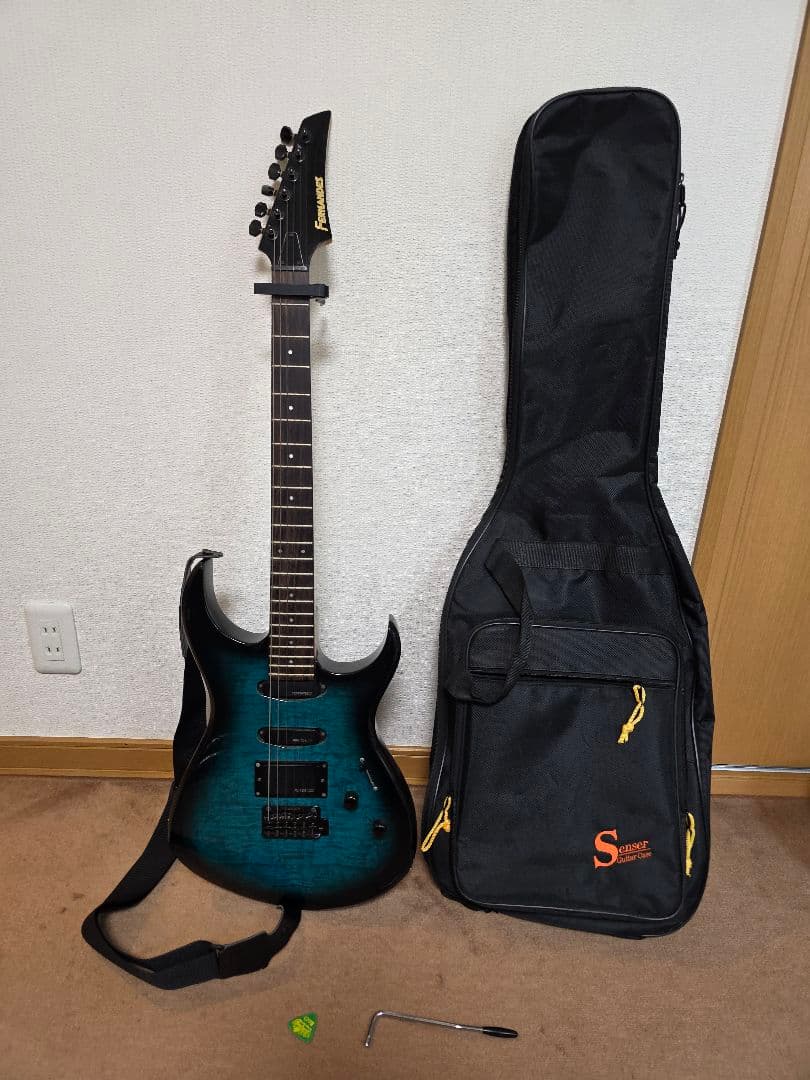エレキギター フェルナンデス　Fernandes ギター グラデーション