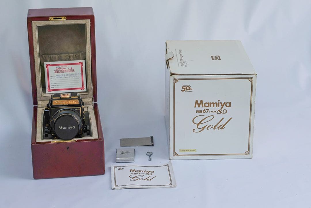 MamiyaRB67 ProSD Gold 50周年限定