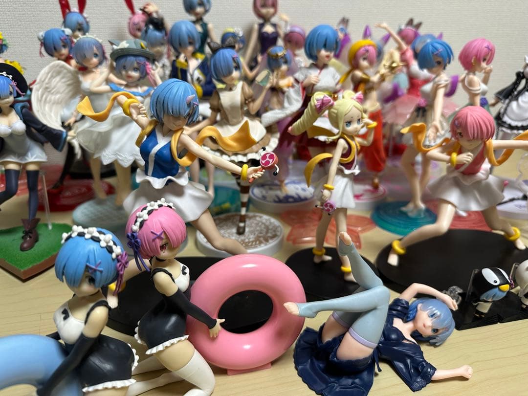 リゼロ フィギュア まとめ売り