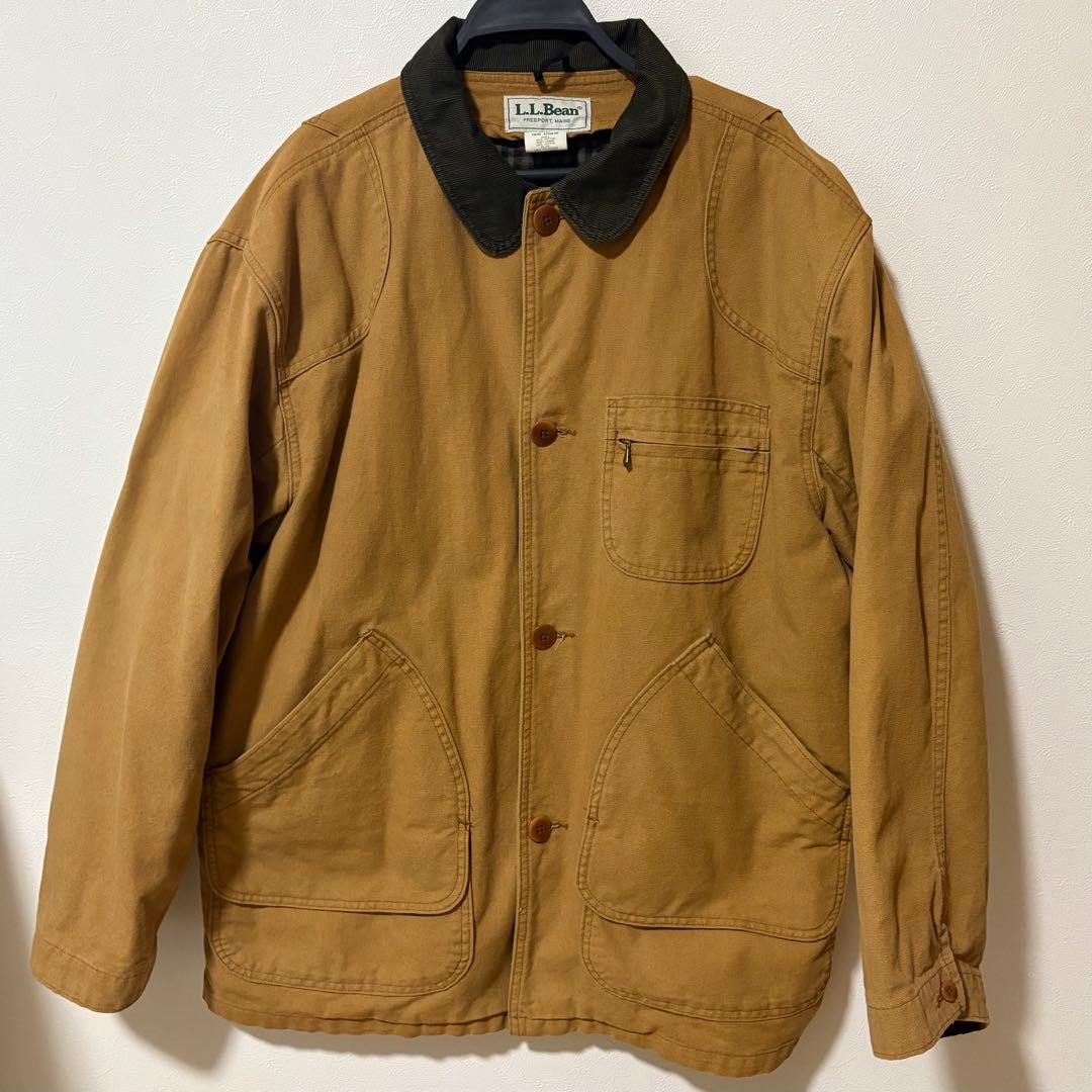 【80s】美品 L.L.Bean USA製 ダック ハンティング カバーオール