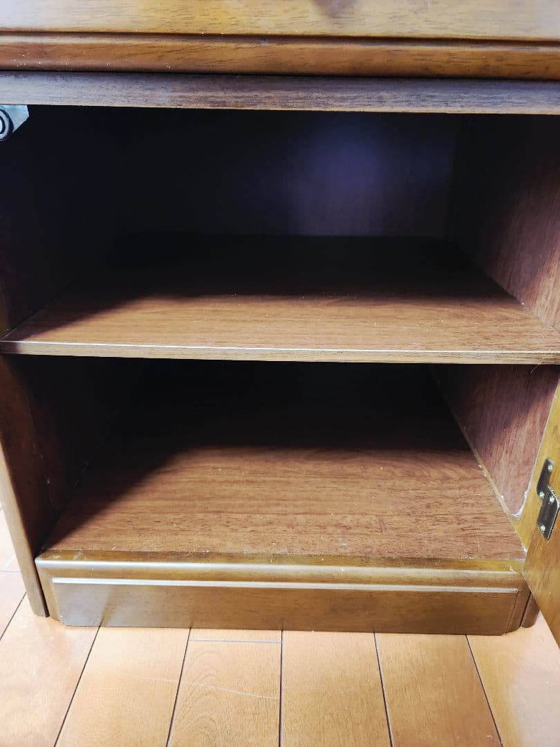 木製ライティングビュロー電話台ビューロー昭和レトロアンティークヴィンテージ古道具