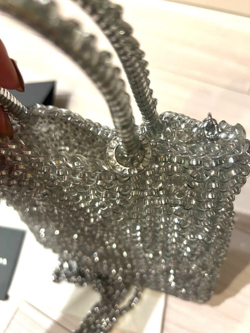 【極美品】ANTEPRIMA スタンダード ミニアトゥーラ シルバー