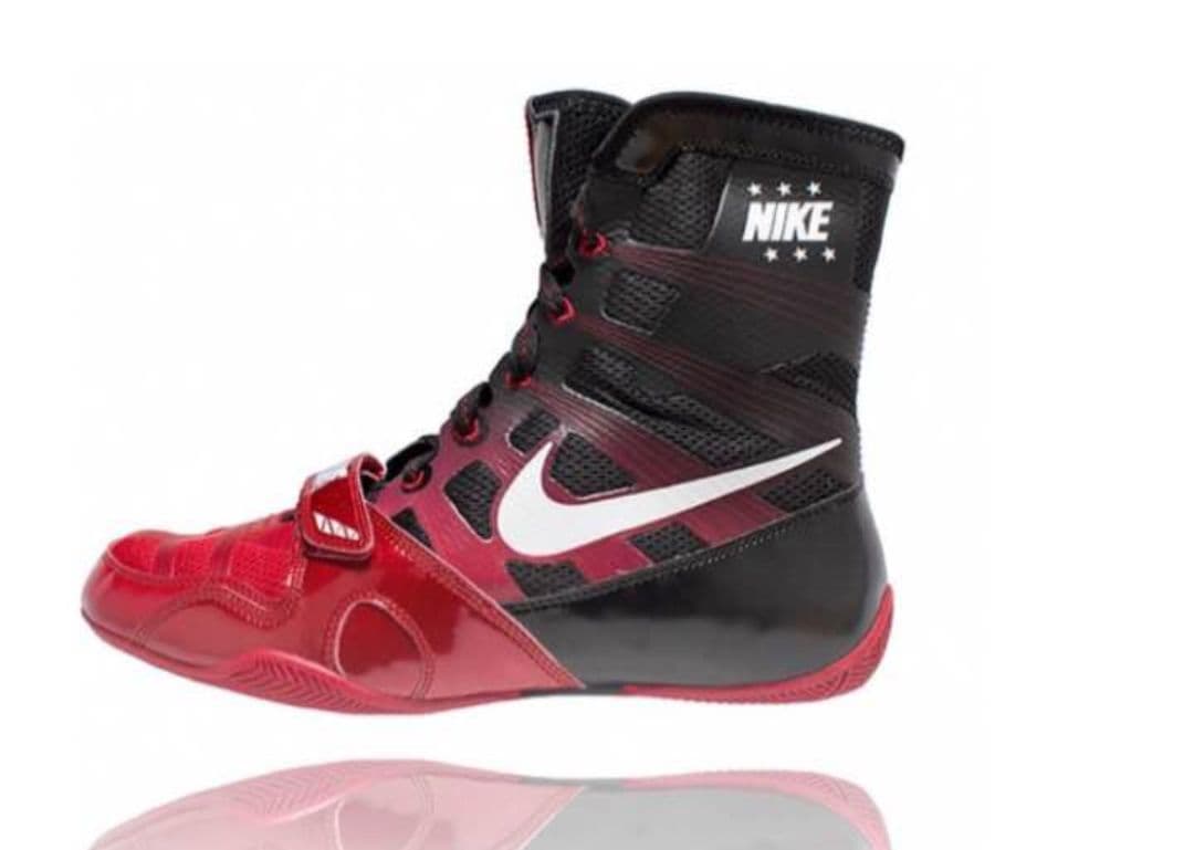 【新品・未使用】ボクシングシューズ ハイパーko ジム・レッド プレミア品