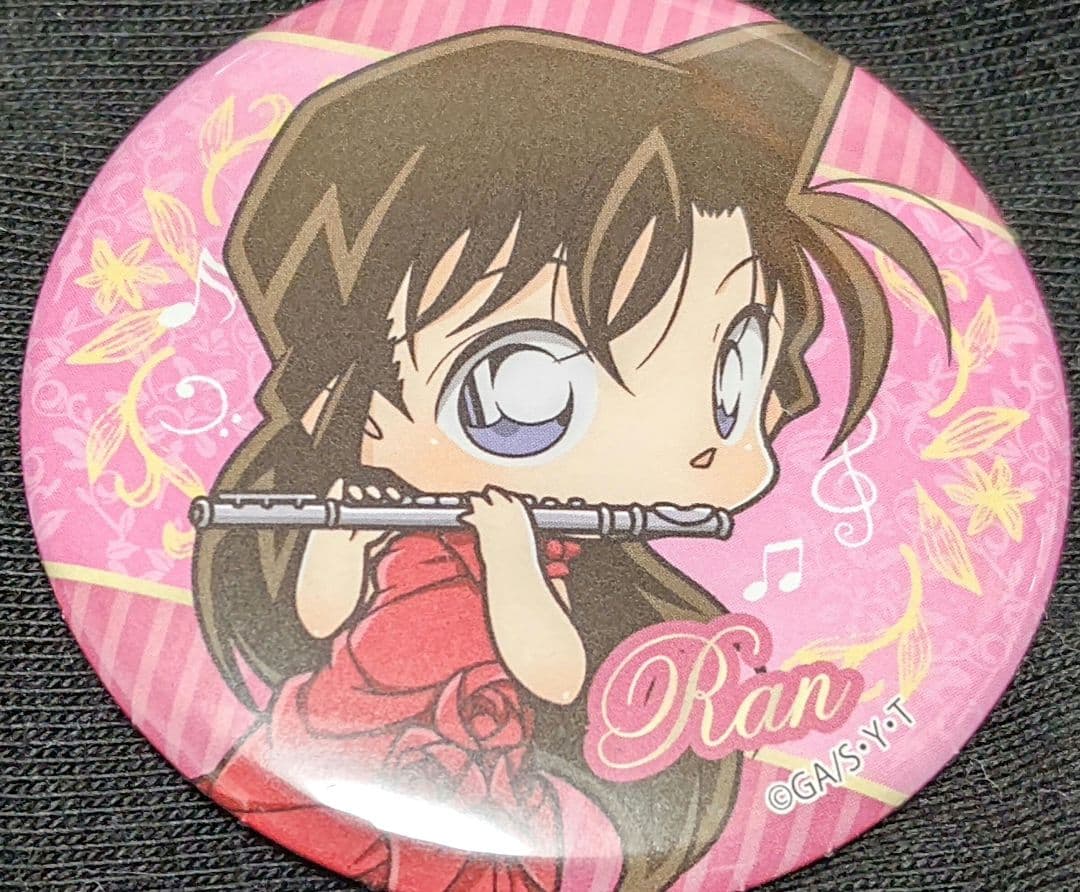 名探偵コナン コナンコンサート 毛利蘭 缶バッジ レア