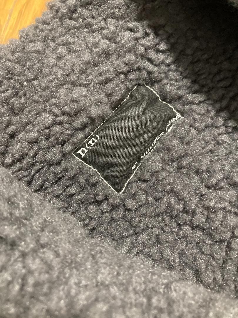 [n(n) by Number Nine] 14AW 復刻 ボアランチコート 4