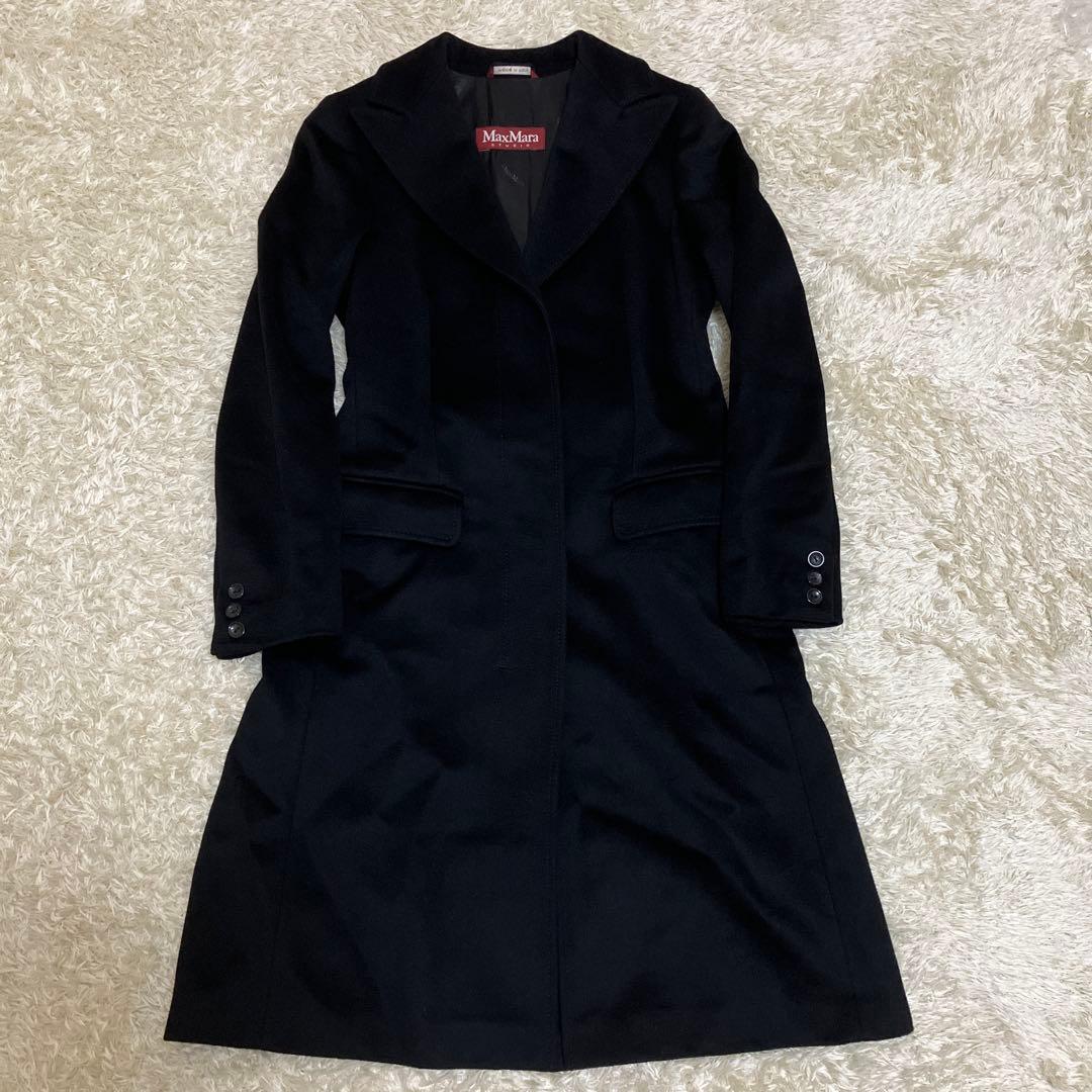 MaxMara Studio ウール チェスターコート 38