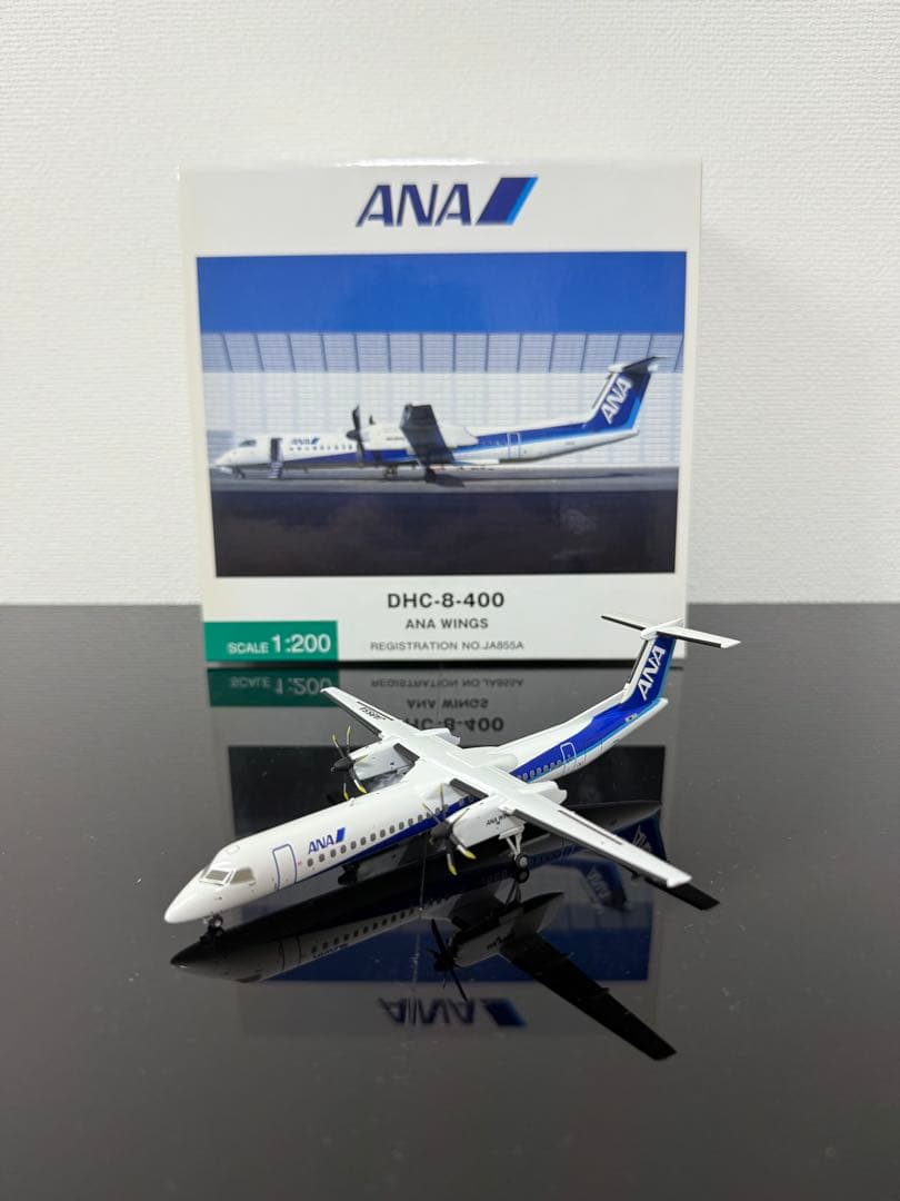 航空機・ヘリコプター 1/200 ANA DHC-8-400 Q400 JA855A