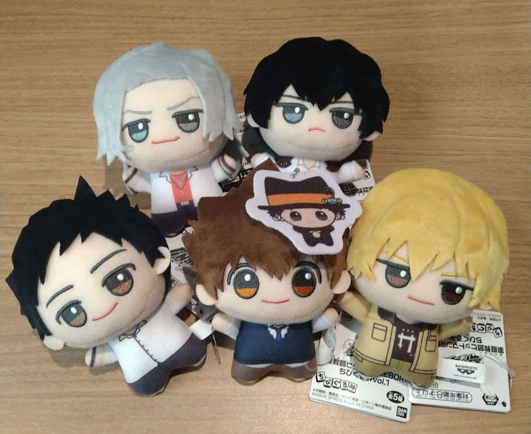 【家庭教師ヒットマンREBORN!】ちびぐるみvol.1 全5種コンプセット