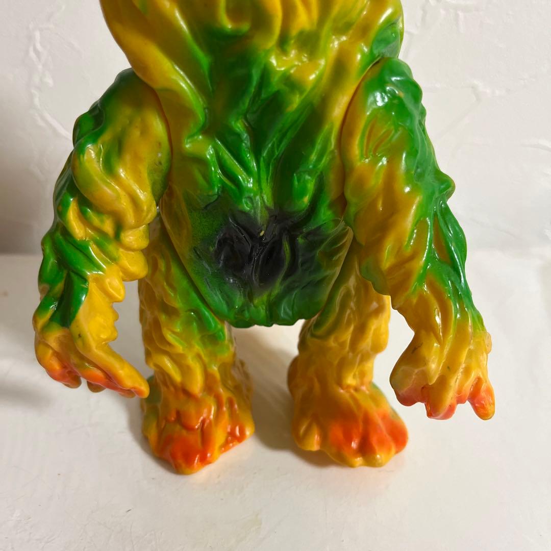 ⚠️貴重・激レア　公害怪獣ヘドラ　当時物　初版　1期　ブルマァク　ソフビ