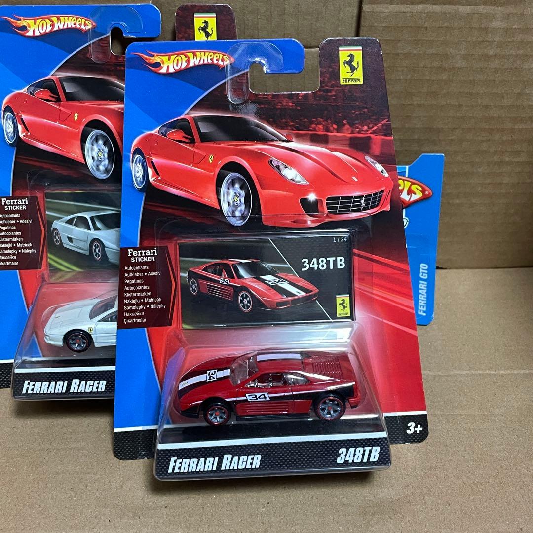 ミニカー Ferrari F355 348TB 288GTO Hot wheels