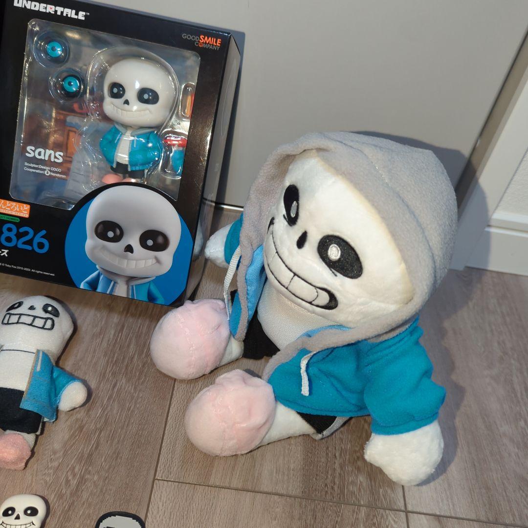 undertale　サンズ　パピルス　フィギュア　ぬいぐるみ　アクスタ　14点