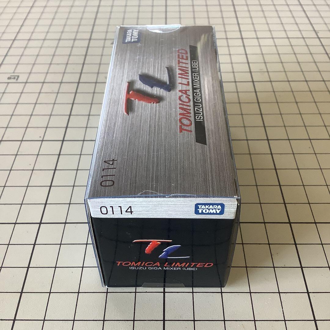 トミカリミテッド 0114 isuzu giga mixer (ube)