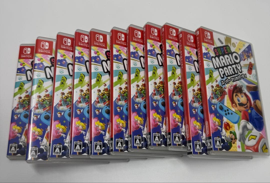 【11本セット】Switch 中古ソフト　スーパーマリオパーティ