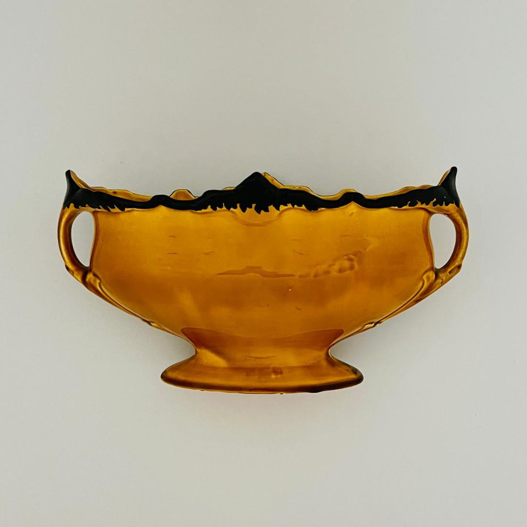 Orchies　フランス陶器　アールヌーボー　フラワーベース　陶器鉢　花瓶