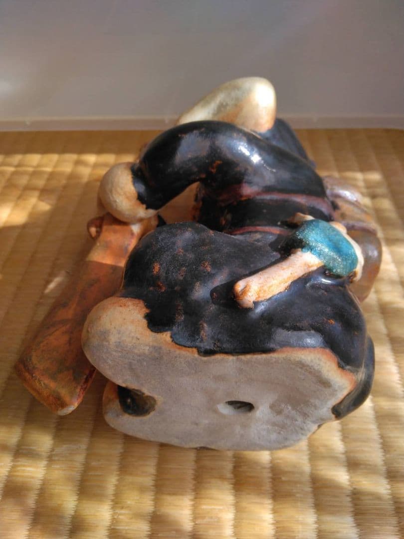 アンティークのらくろ　置物